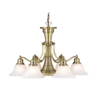 A thumbnail of the Vaxcel Lighting CH30307 Antique Brass