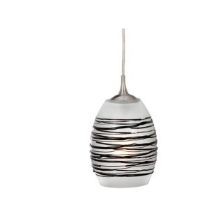 lighting vaxcel milano monorail pendant mini light nickel satin indoor