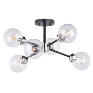 A thumbnail of the Vaxcel Lighting C0132 Satin Nickel / Oil Rubbed Bronze