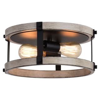 A thumbnail of the Vaxcel Lighting C0282 Textured Black / Weathered Gray