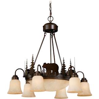 A thumbnail of the Vaxcel Lighting CH55706BBZ Burnished Bronze
