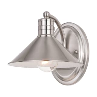 A thumbnail of the Vaxcel Lighting W0283 Satin Nickel / Matte White