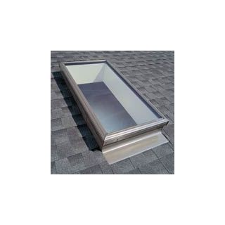 Velux Fcm 2234 0008 Na Fixed Curb Mounted Skylight Fcm White Laminated Aluminum Size 2234 Ventingdirect Com