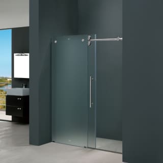 Vigo Vg6041chmt4874r Frosted Glass Chrome 48 Frameless