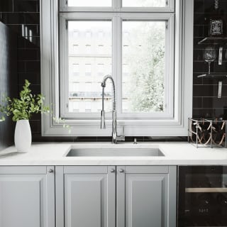 A thumbnail of the Vigo VG15424 Stainless Steel Sink / Chrome Faucet