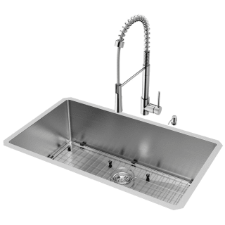 A thumbnail of the Vigo VG15432 Stainless Steel Sink / Stainless Steel Faucet