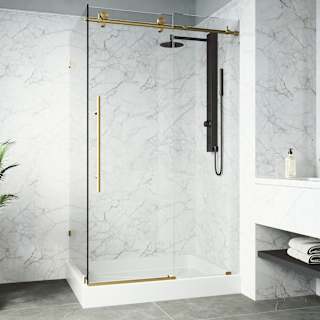 A thumbnail of the Vigo VG6053CL48WR Matte Brushed Gold