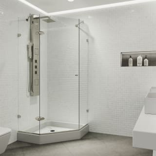 A thumbnail of the Vigo VG606140W Clear / Brushed Nickel