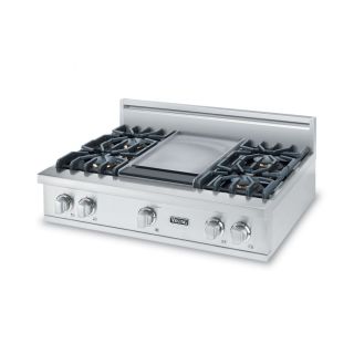 Viking 6 deals burner stove top