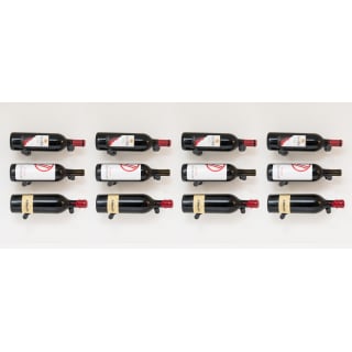 Label view 12 bottle wall mounted wine bottle rack sale