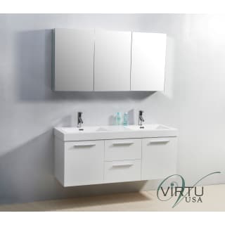 A thumbnail of the Virtu USA JD-50154 Gloss White / Polymarble Top