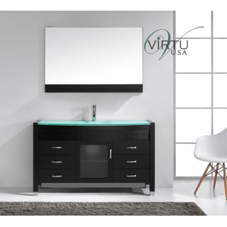 A thumbnail of the Virtu USA MS-5055 Espresso / Tempered Glass Top