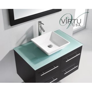 A thumbnail of the Virtu USA MS-565 Espresso / Tempered Glass Top