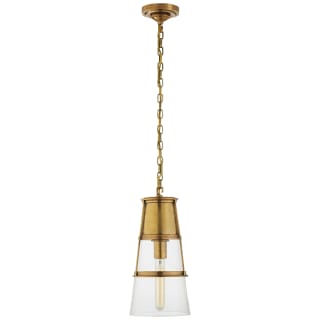 A thumbnail of the Visual Comfort TOB5752 Hand Rubbed Antique Brass / Clear Glass