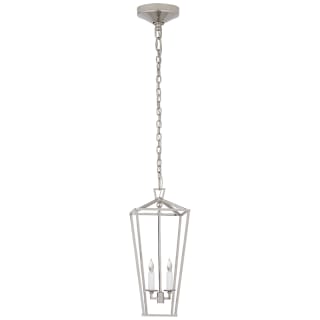 Visual Comfort CHC 2185PN Polished Nickel Darlana 18 Medium Tall Lantern by E.F. Chapman LightingDirect