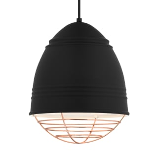 A thumbnail of the Visual Comfort 700TDLOF-LED927 Rubberized Black w/ Copper Cage