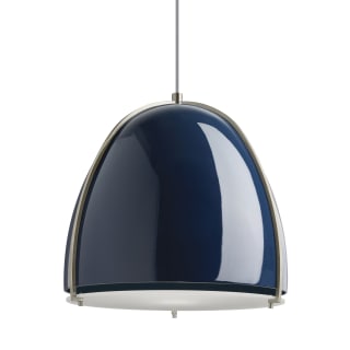 A thumbnail of the Visual Comfort 700TDPRVP Blue Shade with Satin Nickel Finish