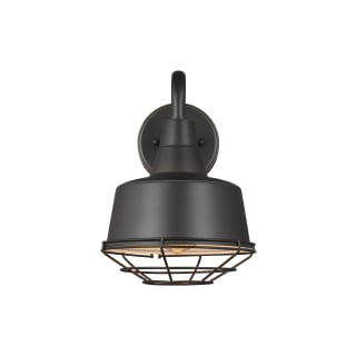 Barn light with cage outlet