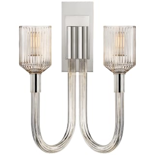 A thumbnail of the Visual Comfort KW2404 Clear Ribbed Glass / Polished Nickel