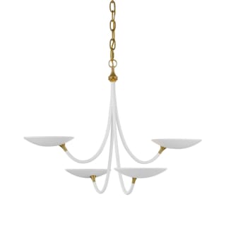 A thumbnail of the Visual Comfort TOB 5780 Matte White / Hand-Rubbed Antique Brass