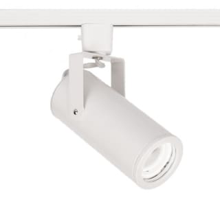 WAC Lighting J 2010 930 WT White 3000K Silo X10 J Track 7 Tall 3000K LED Track Head with Adjustable Beam Angle 10 Watts LightingDirect