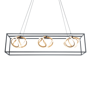 A thumbnail of the WAC Lighting PD-73242 Black / Gold Leaf