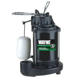Wayne Cdu 800 N A 1 2 Hp Cast Iron Submersible Sump Pump With Automatic Switch Faucetdirect Com