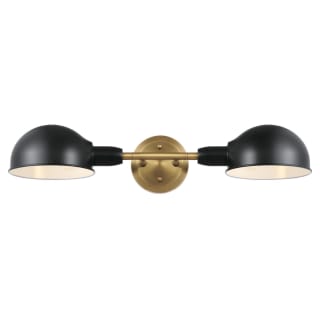 A thumbnail of the Westinghouse 6130800 Matte Black / Brushed Brass