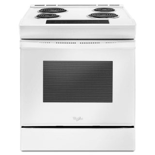 Whirlpool Wec310sagw White 30 Inch Wide 4 8 Cu Ft Slide In