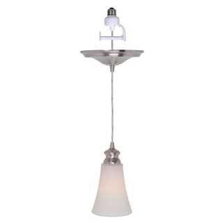 Instant Pendant with Opaque Glass Shade 