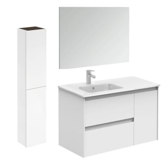 A thumbnail of the WS Bath Collections Ambra 90 Pack 2 Matte White