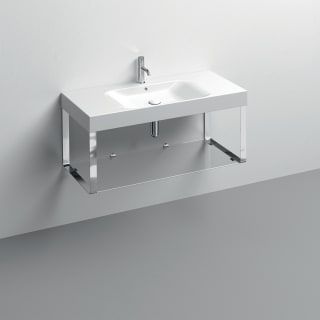 A thumbnail of the WS Bath Collections 3550+9153K1 Glossy White / Polished Chrome