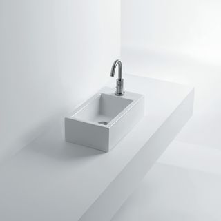 A thumbnail of the WS Bath Collections Hox Mini 45C WS04501F White