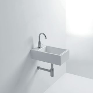 A thumbnail of the WS Bath Collections Hox Mini 45F WS05401F White