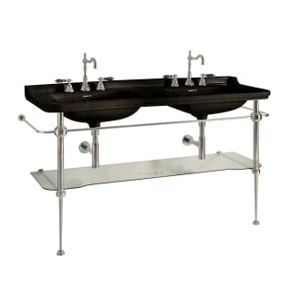 A thumbnail of the WS Bath Collections Waldorf 4143K4.03+9195K1 Glossy Black, Polished Chrome