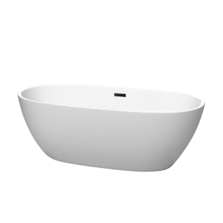 A thumbnail of the Wyndham Collection WCBTE306167 Matte White / Matte Black Trim
