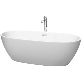 A thumbnail of the Wyndham Collection WCBTE306171ATP11 Matte White / Polished Chrome Trim