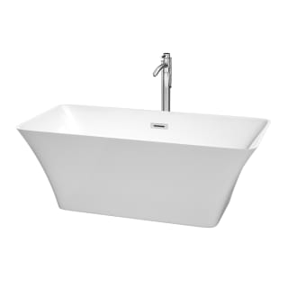 A thumbnail of the Wyndham Collection WCBTK150459ATP11 White / Polished Chrome Trim
