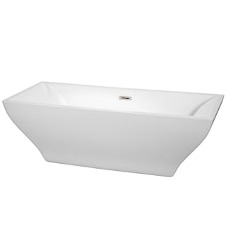 A thumbnail of the Wyndham Collection WCBTK151871 White / Brushed Nickel Trim