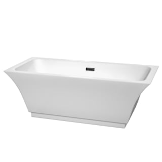 A thumbnail of the Wyndham Collection WCBTK151967 White / Matte Black Trim
