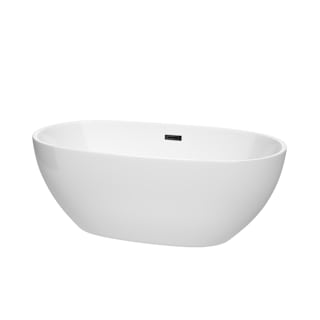 A thumbnail of the Wyndham Collection WCBTK156163 White / Matte Black Trim