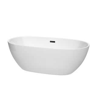 A thumbnail of the Wyndham Collection WCBTK156167 White / Matte Black Trim