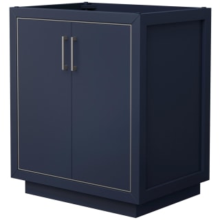 A thumbnail of the Wyndham Collection WCF1111-30S-CX-MXX Dark Blue / Brushed Nickel Hardware
