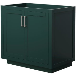 A thumbnail of the Wyndham Collection WCF2929-36S-CX-MXX Green / Brushed Nickel Hardware