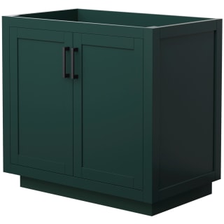 A thumbnail of the Wyndham Collection WCF2929-36S-CX-MXX Green / Matte Black Hardware