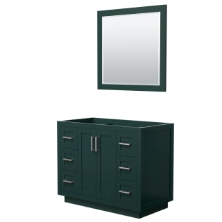 A thumbnail of the Wyndham Collection WCF2929-42S-CX-M34 Green / Brushed Nickel Hardware