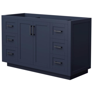 A thumbnail of the Wyndham Collection WCF2929-54S-CX-MXX Dark Blue / Matte Black Hardware