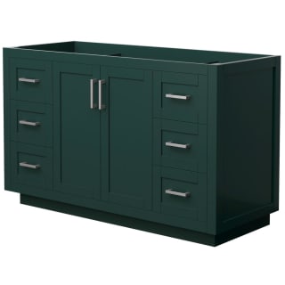 A thumbnail of the Wyndham Collection WCF2929-54S-CX-MXX Green / Brushed Nickel Hardware