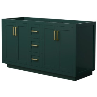 A thumbnail of the Wyndham Collection WCF2929-60D-CX-MXX Green / Brushed Gold Hardware