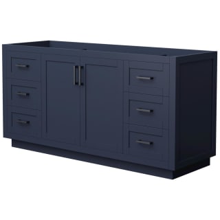 A thumbnail of the Wyndham Collection WCF2929-66S-CX-MXX Dark Blue / Matte Black Hardware